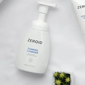 ZEROID Korean Dermocosmetic Foaming Cleanser Mild Care for Senstive & Dry Skin (240 mL) - ZEROID Soothing foaming cleanser