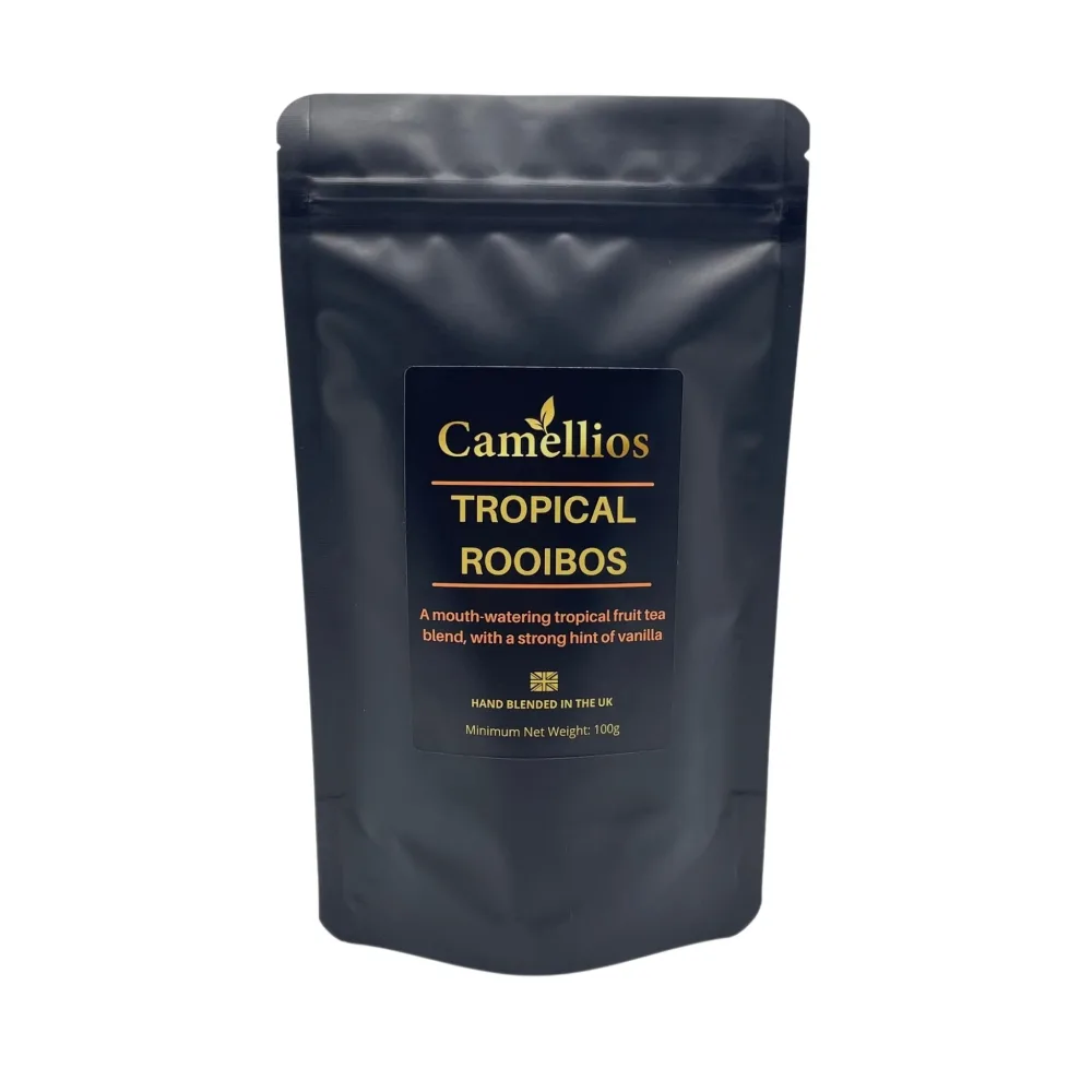 Th Vert Au Jasmin Et A La Menthe Th Vert En Feuilles Camellios (200g) - product information 1