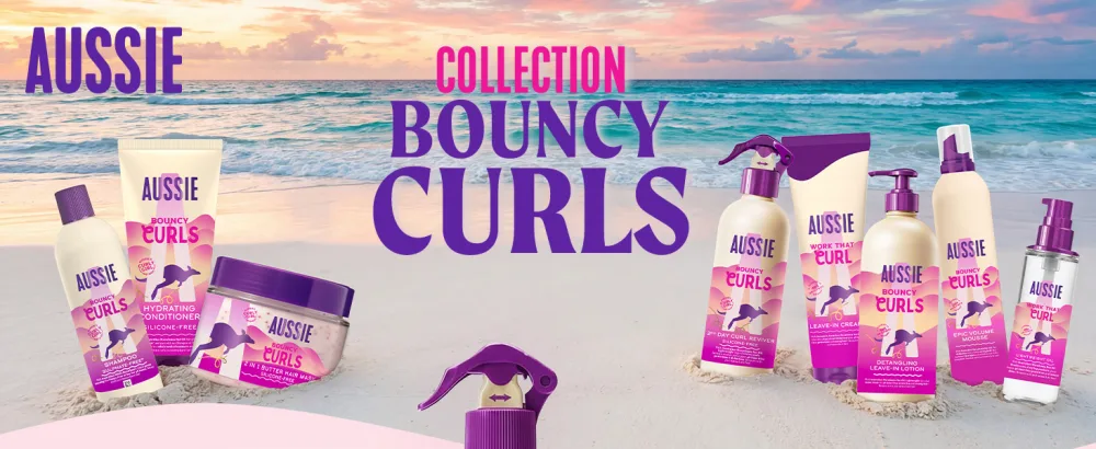 Aussie Bouncy Curls Apr s-Shampoing Hydratant 1000ml Boost d'Hydratation pour Cheveux Boucl s - product information 1