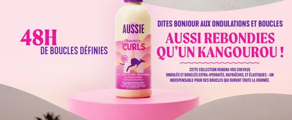 Aussie Bouncy Curls Apr s-Shampoing Hydratant 1000ml Boost d'Hydratation pour Cheveux Boucl s - product information 2