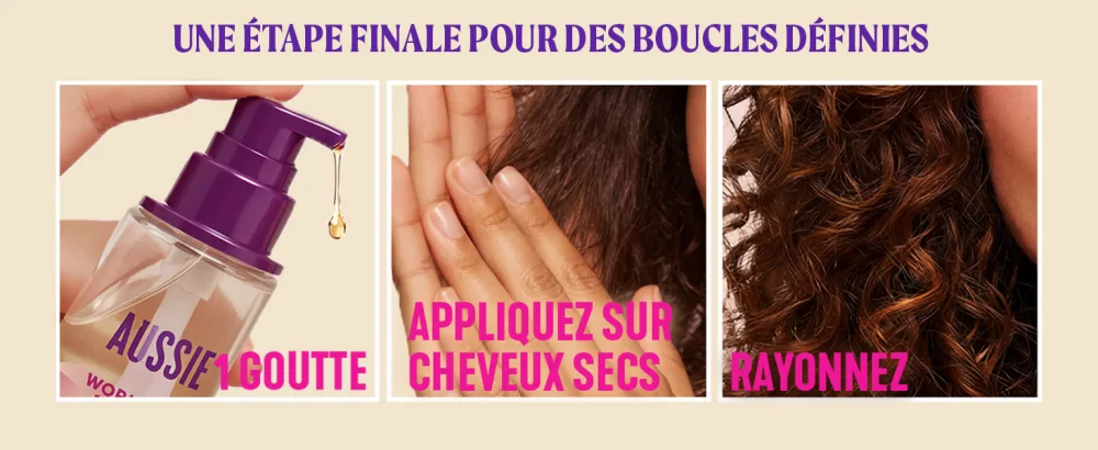 Aussie Bouncy Curls Apr s-Shampoing Hydratant 1000ml Boost d'Hydratation pour Cheveux Boucl s - product information 4