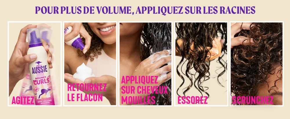 Aussie Bouncy Curls Apr s-Shampoing Hydratant 1000ml Boost d'Hydratation pour Cheveux Boucl s - product information 9