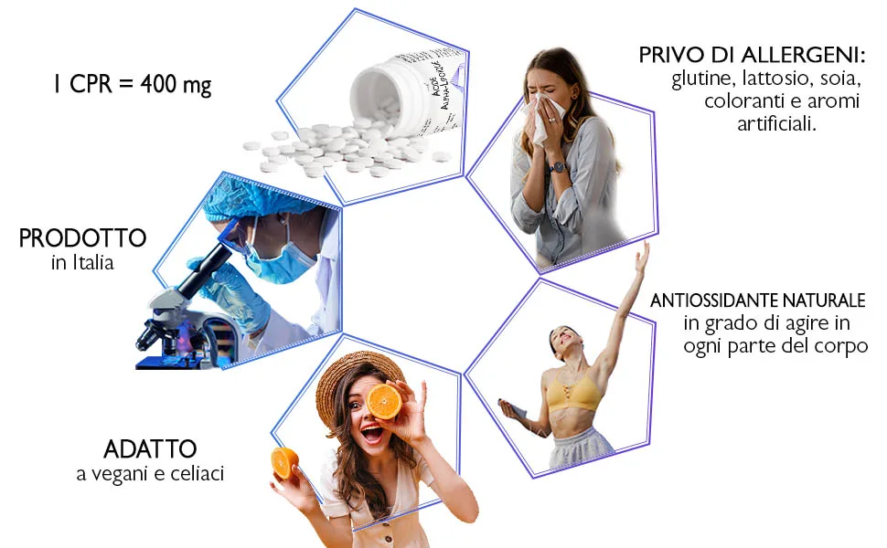 ALA 800 Line diet | 60 comprim s | Acide alpha lipo que | comprim s haute concentration - product information 4