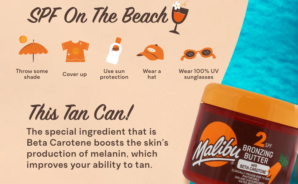 Malibu Bronzing Butter SPF 15-300 ml - product information 3