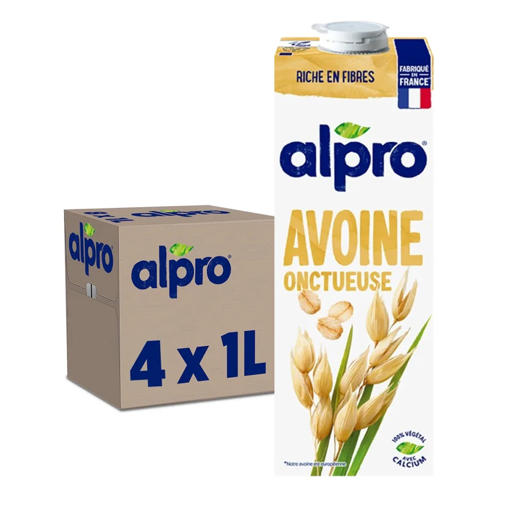Alpro - Boisson V g tale - Sp cial Petit D jeuner Avoine - 1L - Lot de 8x1L 1 l (Lot de 8) - product information 13