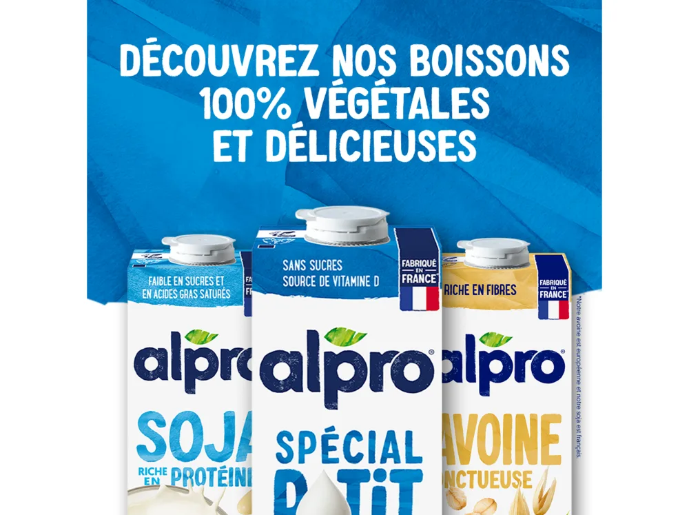 Alpro - Boisson V g tale - Sp cial Petit D jeuner Avoine - 1L - Lot de 8x1L 1 l (Lot de 8) - product information 2