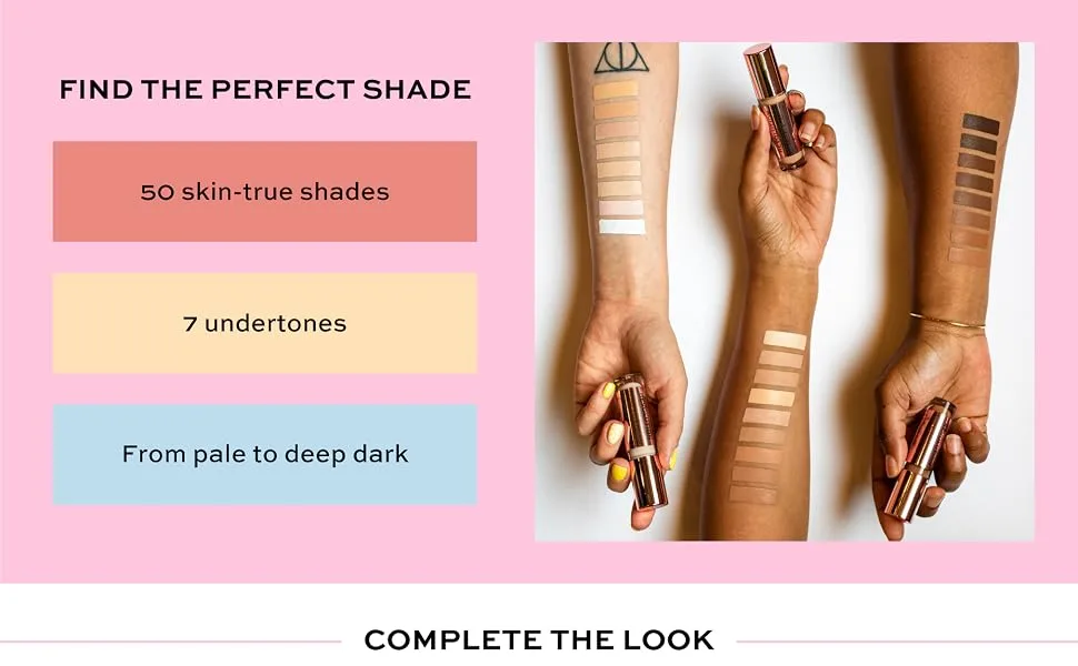 Makeup Revolution Conceal & Define Concealer  Full Coverage Makeup Concealer  Matte Finish & Long Wear  For Fair Skin Tones  Vegan  C2  4ml - revolution beauty makeup conceal and define concealer shades