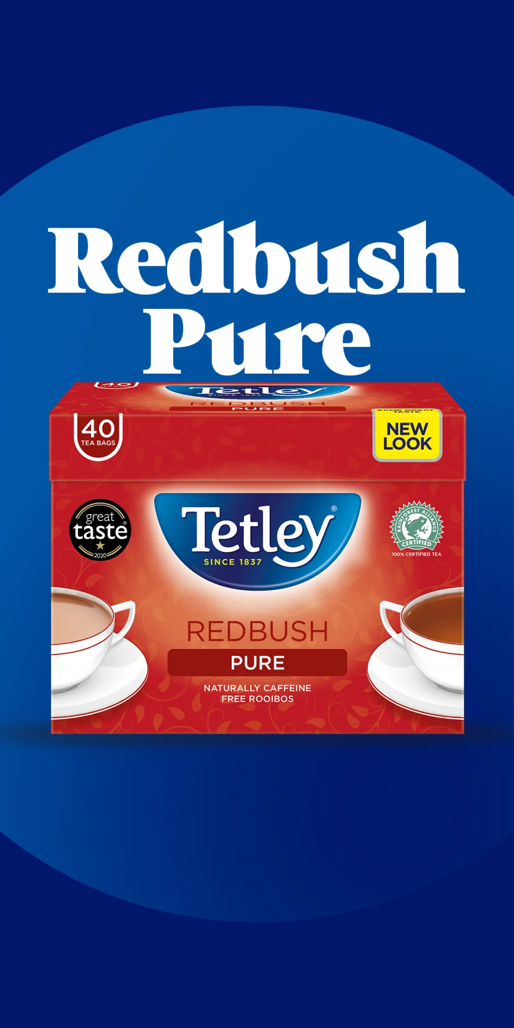 Tetley Redbush Lot de 80 sachets de th - product information 5
