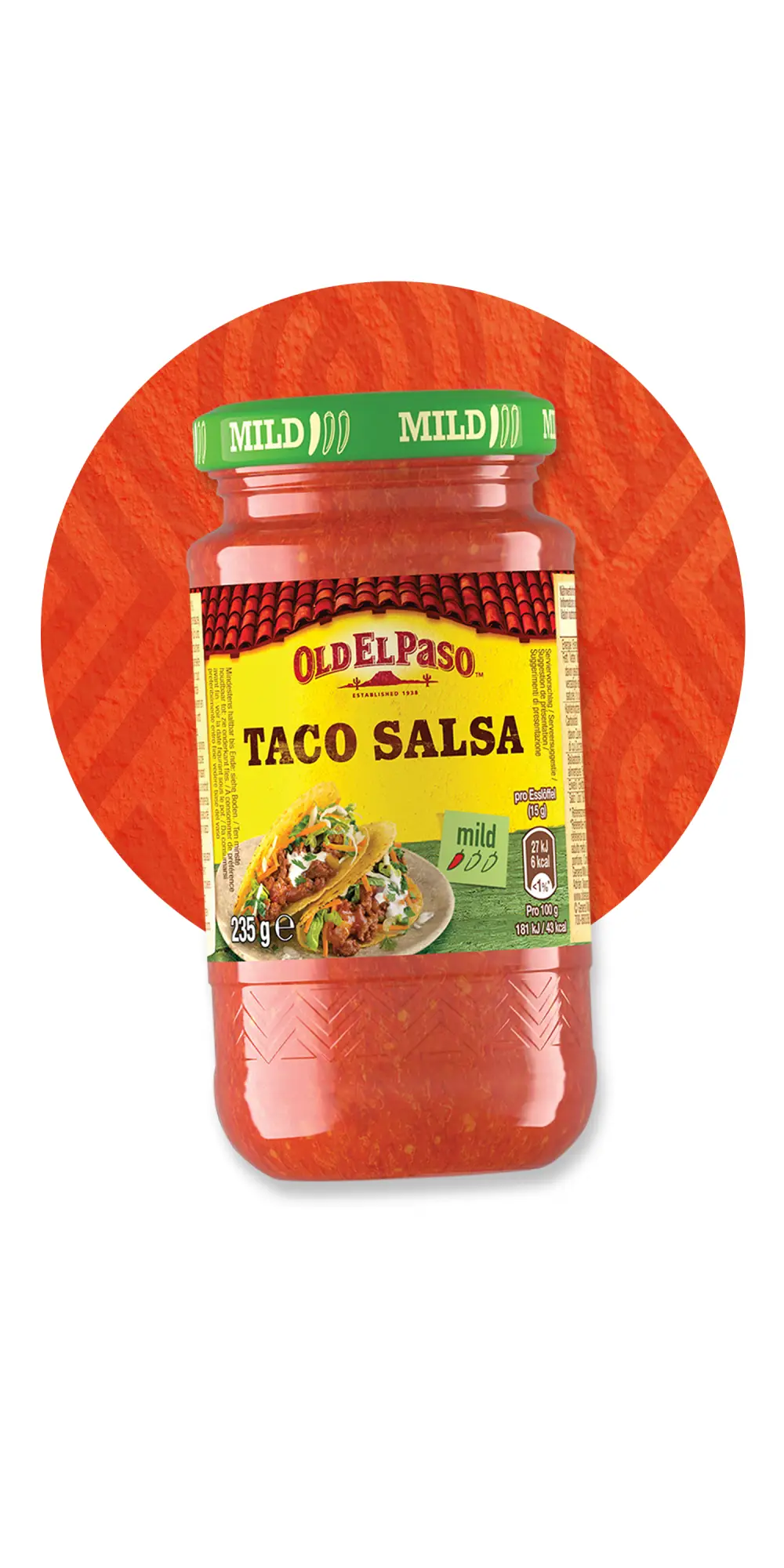 Old El Paso - M lange d' pices pour Guacamole 20 g 1 - product information 3