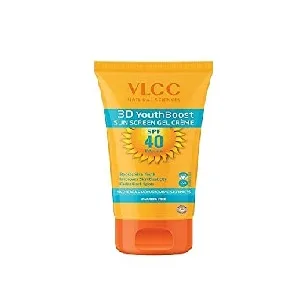VLCC 3D Youth Boost SPF40 Sun Screen Gel Creme(100gm) - product information 2