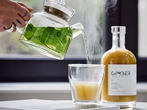 GIMBER Concentr de Gingembre Bio 20 ml | Boisson Sans Alcool 100% Biologique Base de Citron et pices | Jus Premium - product information 6