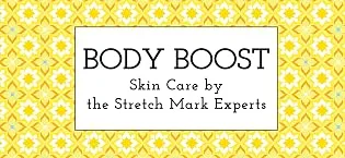 Body Boost Lavender Vanilla Stretch Mark Oil 8oz- Repair Stretch Marks and Scars- Pregnancy and Nursing Safe- Vegan - Body Boost Logo