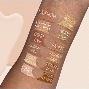 Prolux Cosmetics Concealer  Lightweight Mineral Pigments with Full Coverage Multi-Use Fair Beige Contour Liquid Formula (Medium Beige) - product information 6