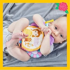 KIDS PREFERRED Princess Belle Soft Book for Babies 81131 Multicolor - Sensory Development