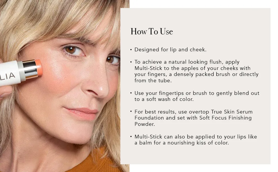 ILIA - Multi-Stick For Lips + Cheeks | Cruelty-Free  Vegan  Clean Beauty (A Fine Romance (Berry)) - ilia