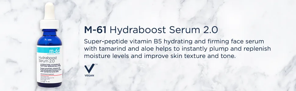 M-61 Hydraboost Serum 2.0 - Supercharged hydrating and firming serum with peptides  vitamin B5 & tamarind - product information 2