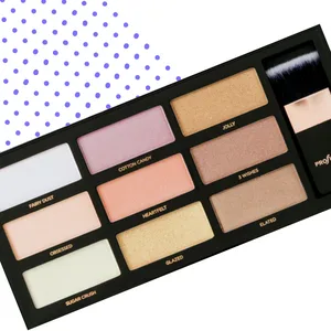 Profusion Cosmetics Professional Artistry Pro Strobe and Glow Highlight Palette Face Cheek Diamond Shimmer Glitter Highlighter Makeup Palette Powder iluminadores - product information 5