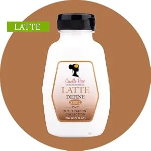 Camille Rose Latte Define 'The Leave-In Collection  | Styling Cream  Hair Defining Conditioner  9 fl oz - Latte