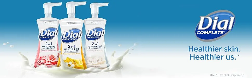 Dial Complete 2 in 1 Moisturizing & Antibacterial Foaming Hand Wash  Rose Oil  7.5 Ounce - product information 1