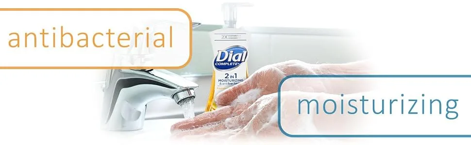 Dial Complete 2 in 1 Moisturizing & Antibacterial Foaming Hand Wash  Rose Oil  7.5 Ounce - product information 3