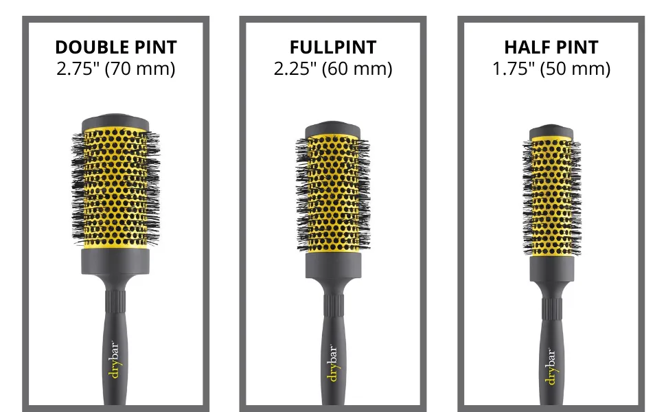 Drybar Full Pint Medium Ceramic Thermal Round Hair Brush | For Maximum Hair Styling - drybar round ceramic brush