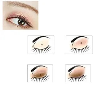 Sparkle Eyeshadow Palette&9 Colors Shimmer Makeup Palette & Makeup Cosmetic Brush Set &Gold Glitter Highly Shining Pigmented Diamond Eyeshadow 6 (1pc) - Flash Glitter Make Up Set With Brush