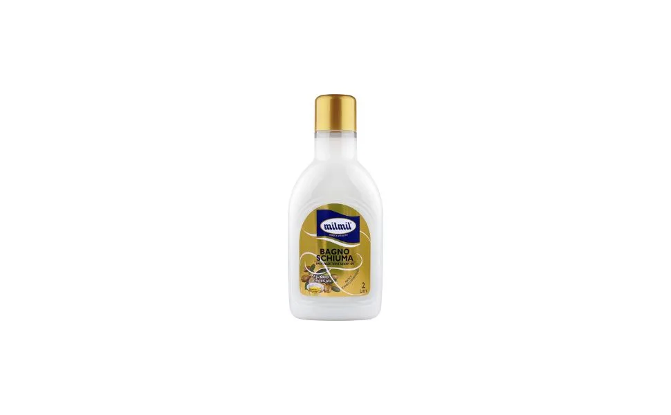 Milmil Bain Mousse Parfum Huile d'Argan Pratique Format Commodit Test dermatologiquement - 2000 ML - product information 2
