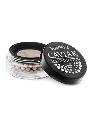 WUNDERBROW CAVIAR ILLUMINATOR MAKEUP   Cream Highlighters with highly pigmented beads that will illuminate and smooth your skin Coral Shimmer - illuminator highly pigmented long lasting caviar shapes waterproof