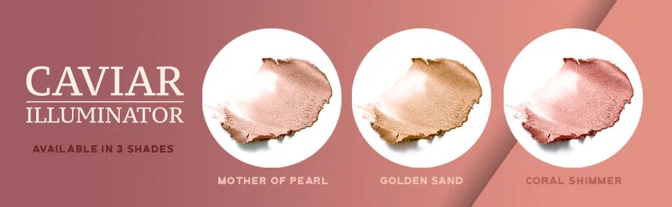 WUNDERBROW CAVIAR ILLUMINATOR MAKEUP   Cream Highlighters with highly pigmented beads that will illuminate and smooth your skin Coral Shimmer - Wunder2, Wunderbrow, Caviar Highlighter, Caviar Illuminator, Highlighter Makeup, Blusher, Bronzer