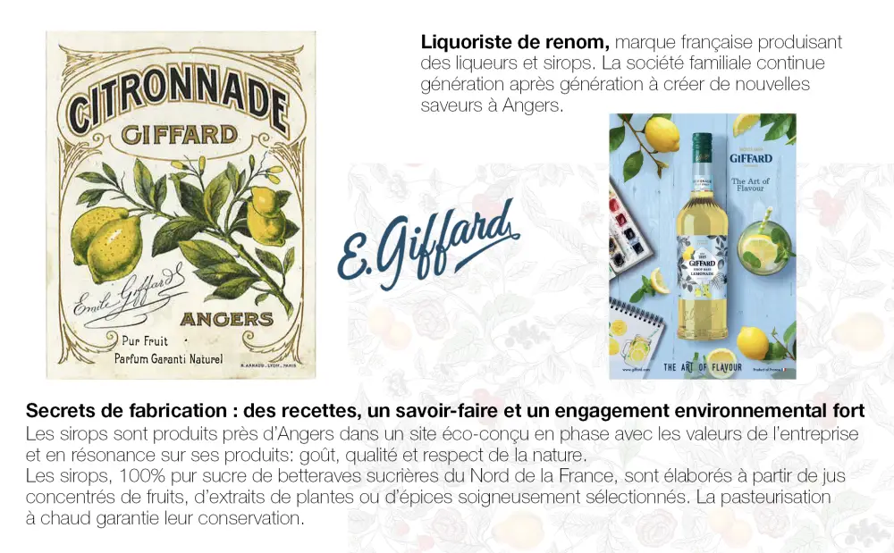 GIFFARD - Sirop de Fleur de Sureau - Recette et Fabrication Fran aises - Floral et D salt rant - 1 Litre - product information 3