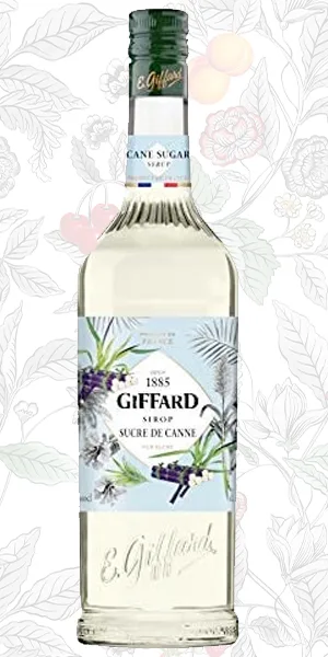 GIFFARD - Sirop de Fleur de Sureau - Recette et Fabrication Fran aises - Floral et D salt rant - 1 Litre - product information 7