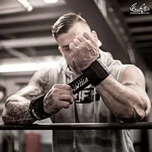 Villain Wrist Wraps 16 White - Villain Wrist Wraps