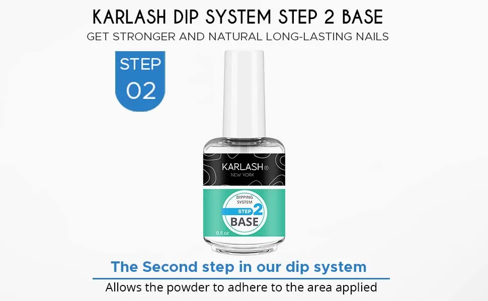 Karlash Gel Base DIP Powder System 0.5 oz (Step 2 Base) - 234324