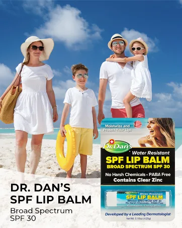 Dr. Dan's Maintain Lip Balm - Mild Ingredients  Protect Lips from Dry Weather  Vitamin E Stick of Moisturizing Lip Balm Helps Soft Lips Keep Their Smoothness - SPF Lip Balm