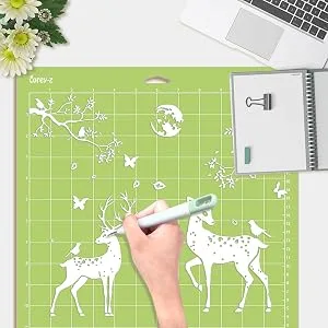 Craft Vinyl Weeding Tools Set Precision Craft Vinyl Tools Kit 6pcs Weeding Kits for Cricut/Silhouette/Siser/Oracal 631 651 751 Vinyl 0Mint Green - product information 2