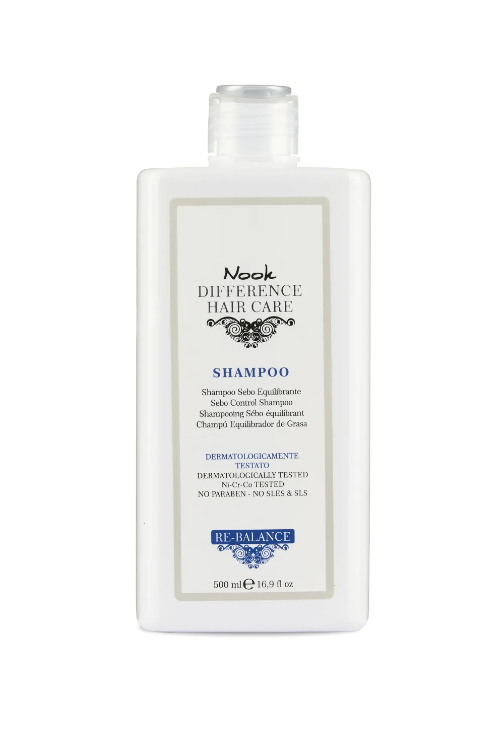 Nook Purifying Shampooing Conditionneur ANTIFORFORA Nickel Chrome Cobalt Tested 500 ml - product information 10