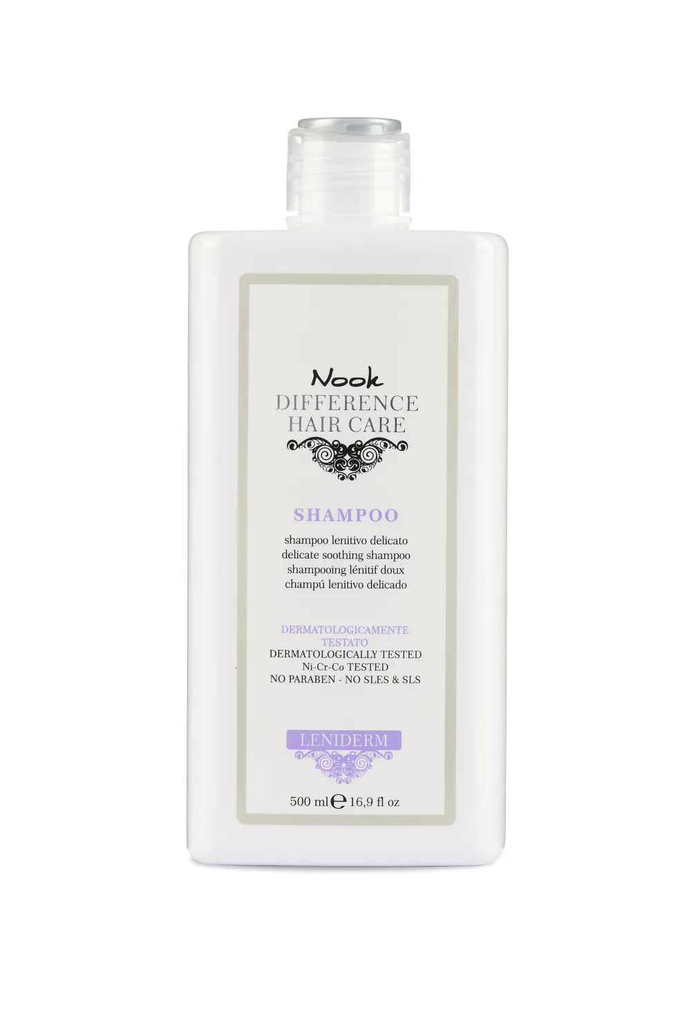 Nook Purifying Shampooing Conditionneur ANTIFORFORA Nickel Chrome Cobalt Tested 500 ml - product information 11