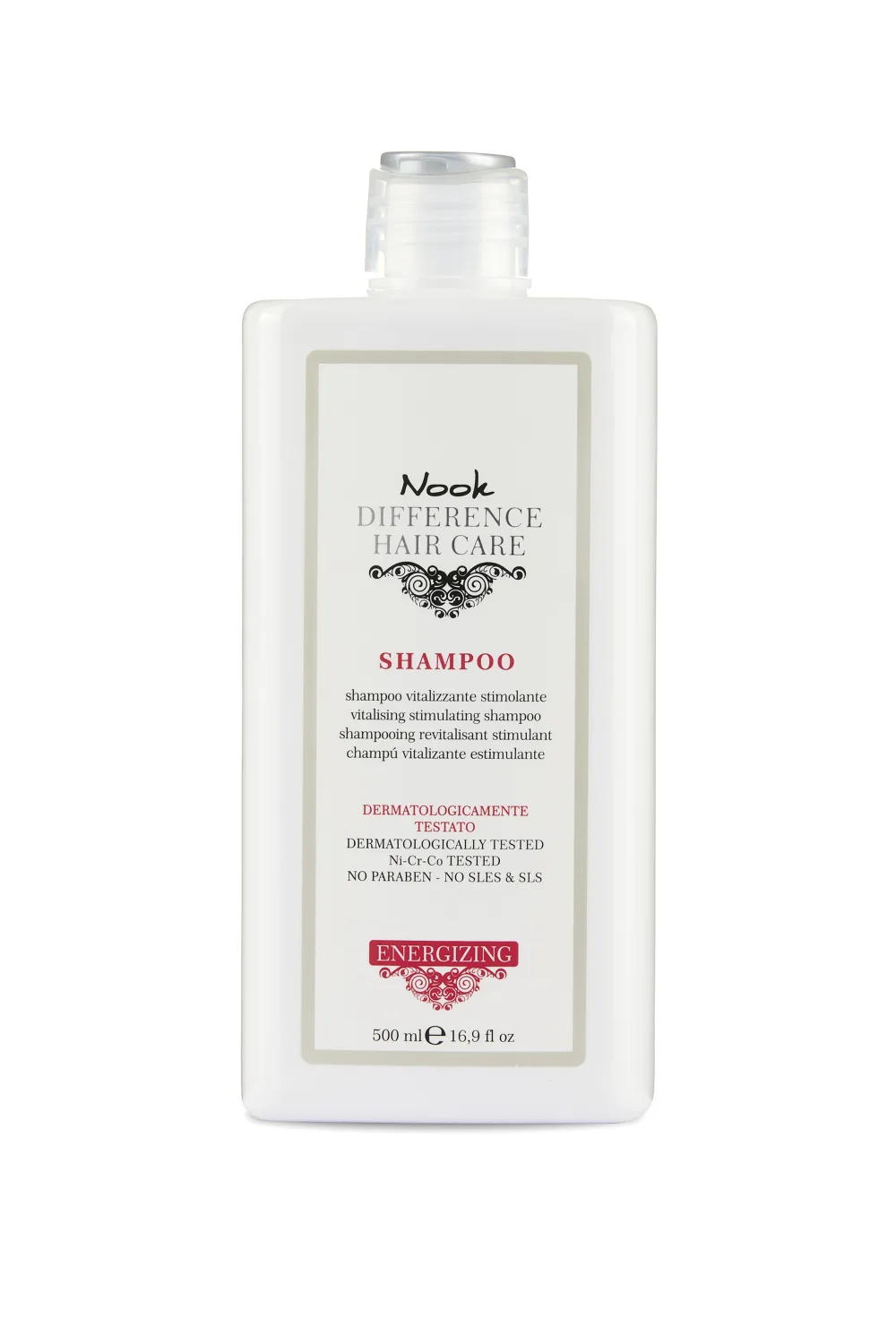 Nook Purifying Shampooing Conditionneur ANTIFORFORA Nickel Chrome Cobalt Tested 500 ml - product information 8