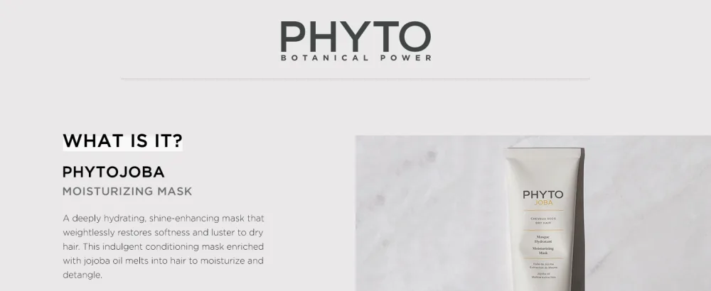 PHYTO Phytojoba Moisturizing Mask  5.29 oz - Phytojoba Moisturizing Mask