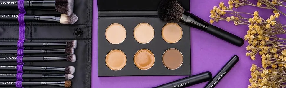 SHANY Foundation/Cream Contour & Highlighting Palette - Layer 1 - Refill for the 6 Layer Mini Masterpiece Collection Makeup Set - product information 1