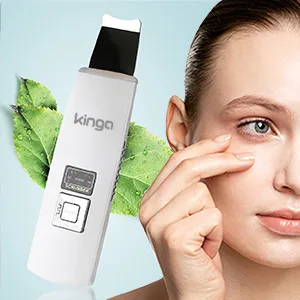 KINGA Facial Skin Scrubber Blackhead Remover Spatula Deep Facial Cleansing Facial Lifting Silver Color - product information 2