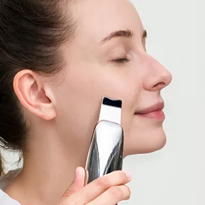 TOUCHBeauty Professional Facial Scrubber Spatula Cordless Blackheads Remover Comedones Extractor Rechargeable Skin Scraper Device -Won Red Dot Winner 2021 - Nutrients leading-in