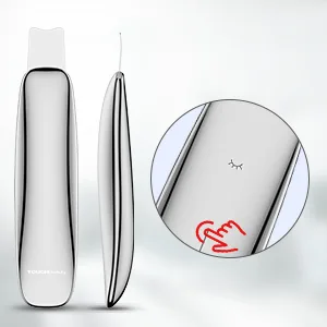 TOUCHBeauty Professional Facial Scrubber Spatula Cordless Blackheads Remover Comedones Extractor Rechargeable Skin Scraper Device -Won Red Dot Winner 2021 - Smart Peeling Extractor