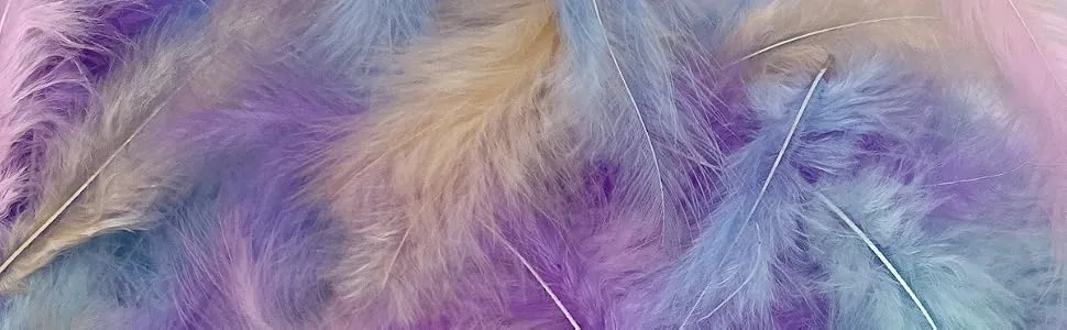 100pcs Black Fluffy Turkey Marabou Feathers 4-6 Inches for Crafts Dream Catcher Fringe Trim Colored Feathers Fly Tying Material - feather
