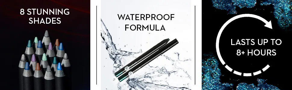 SUGAR Cosmetics Stroke of Genius Heavy-Duty Kohl Eyeliner Pencil - 05 Black Magic  1.2 g - product information 3