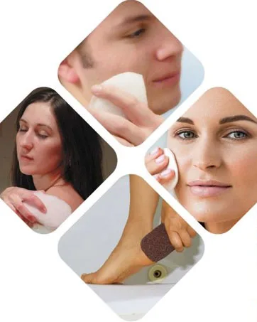 HartFelt Skin Care Bundle  Includes 2 Facial Scrub Sponges and 2 Body Scrub Sponges  4 Items - skin care products