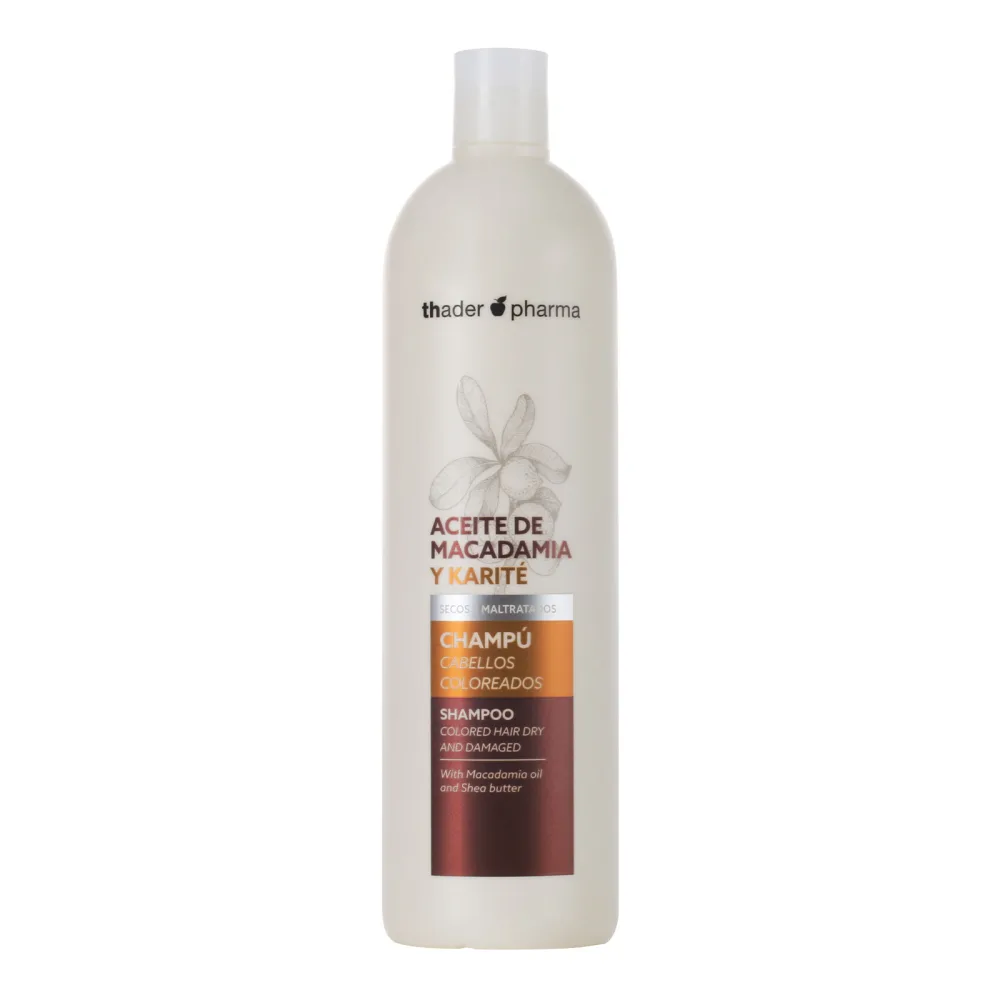 Thader Pharma Shampooing l'Extrait de Grenade et Baies de Goji id al pour tous les types de cheveux 1000 ml - product information 6