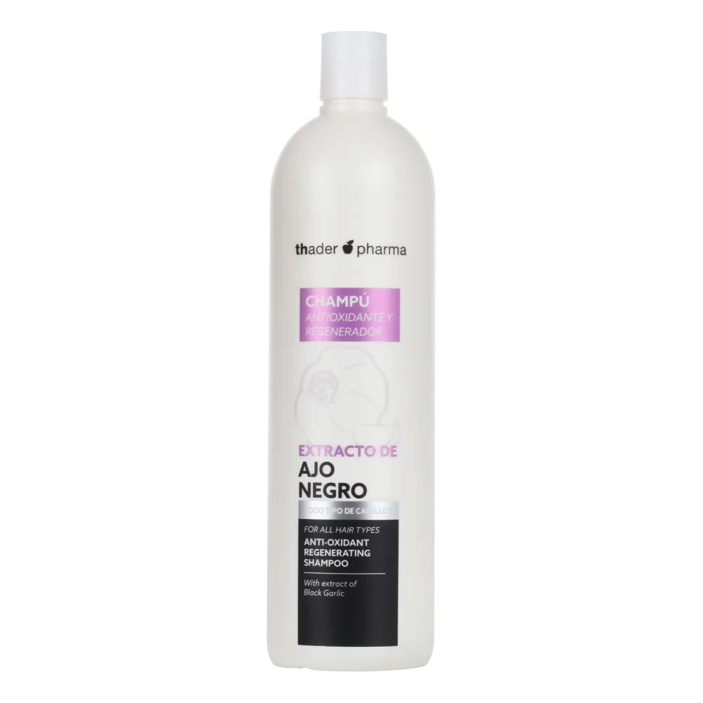 Thader Pharma Shampooing l'Extrait de Grenade et Baies de Goji id al pour tous les types de cheveux 1000 ml - product information 7