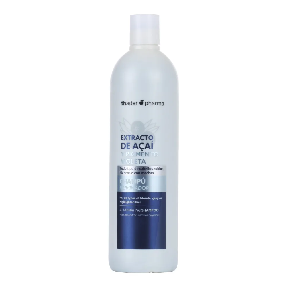 Thader Pharma Shampooing l'Extrait de Grenade et Baies de Goji id al pour tous les types de cheveux 1000 ml - product information 8