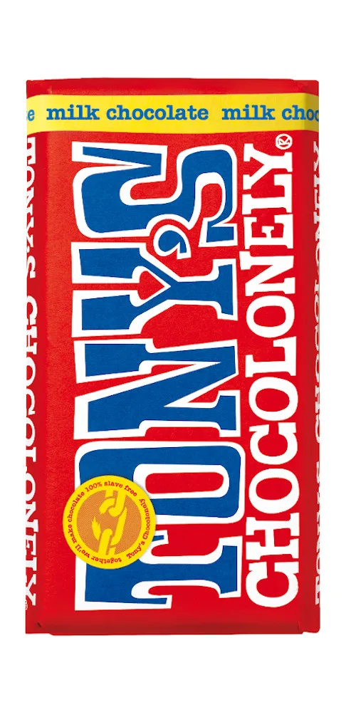 Tony's Chocolonely Lot de 6 barres de chocolat au lait 180 g - product information 1